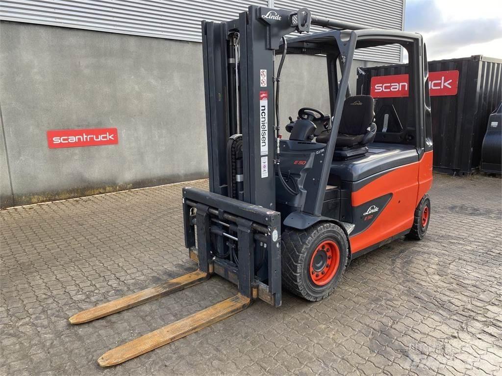 Linde E50 電動堆高機
