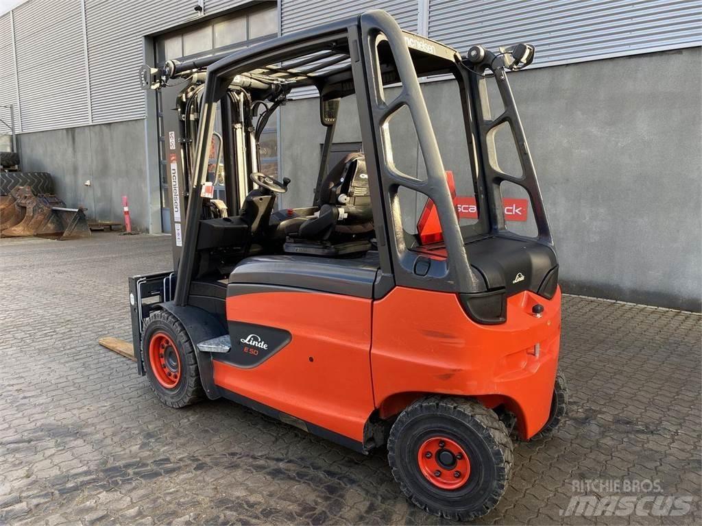Linde E50 電動堆高機