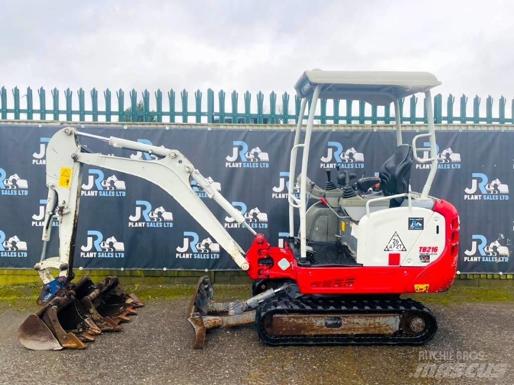 Takeuchi TB 216 小型挖土機/掘鑿機<7t(小型挖掘機)