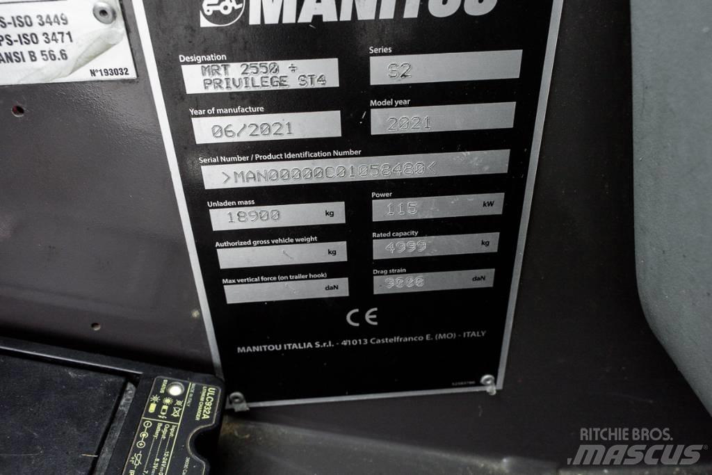 Manitou MRT 2550 伸縮臂操作車