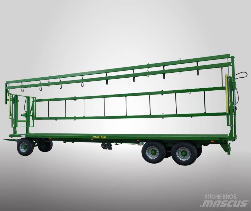 Pronar T028KM 草捆拖車