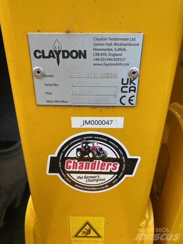 Claydon 7.5M HARROW 耙車