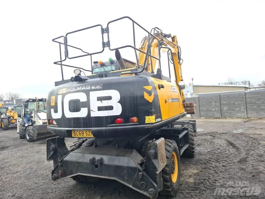 JCB JS 160 W 旋轉式挖土機/掘鑿機/挖掘機