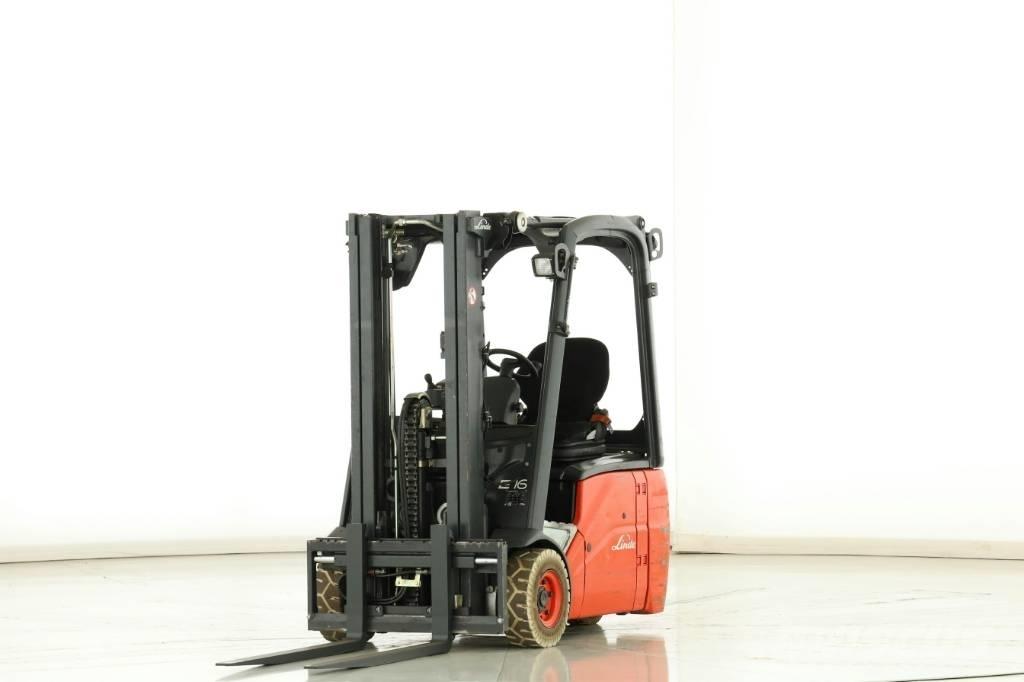 Linde E-16-C-01 電動堆高機