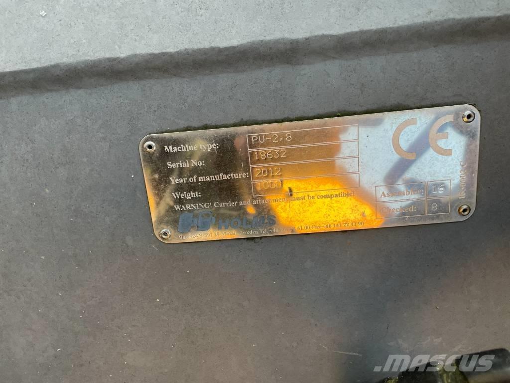 Holms Vikplog 2,8m. 刮雪板和犁