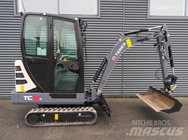 Terex tc19-2 小型挖土機/掘鑿機<7t(小型挖掘機)