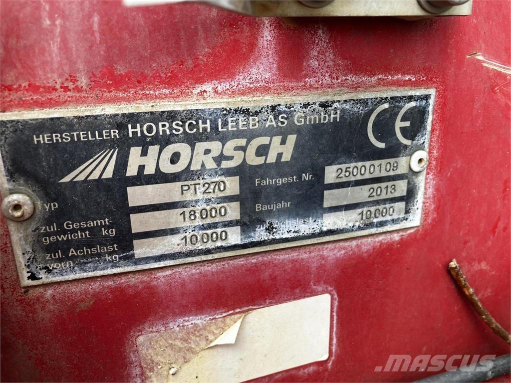 Horsch PT 270 牽引式噴霧機