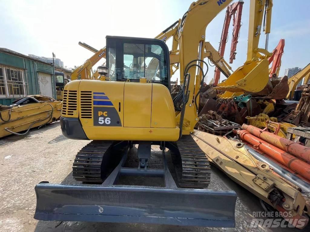 Komatsu PC 56 小型挖土機/掘鑿機<7t(小型挖掘機)