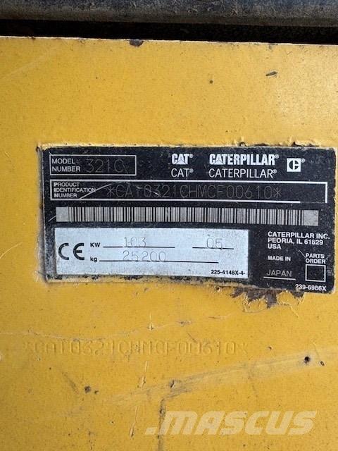 CAT 321 C LCR 履帶式 挖土機/掘鑿機/挖掘機