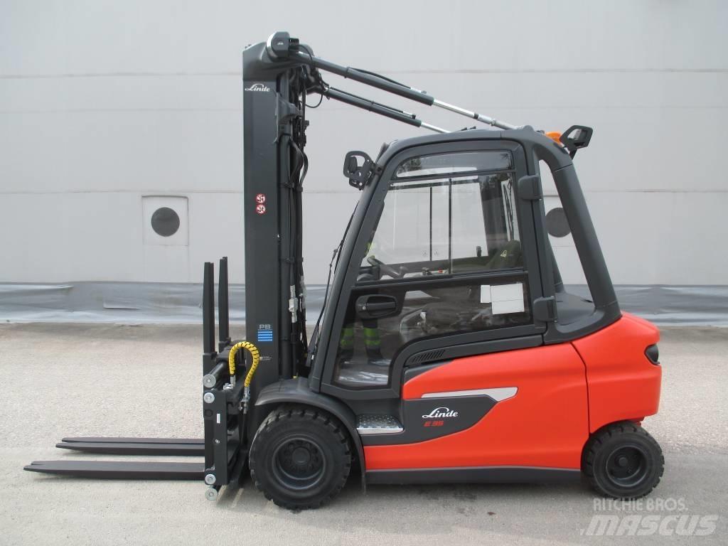 Linde E35L 電動堆高機
