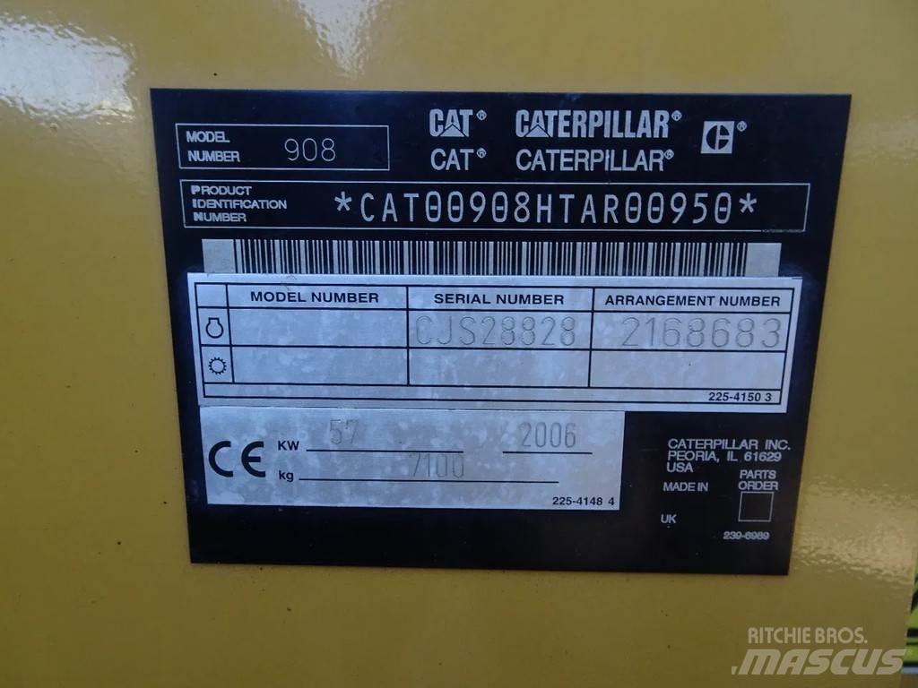 CAT 908 輪胎式裝載機