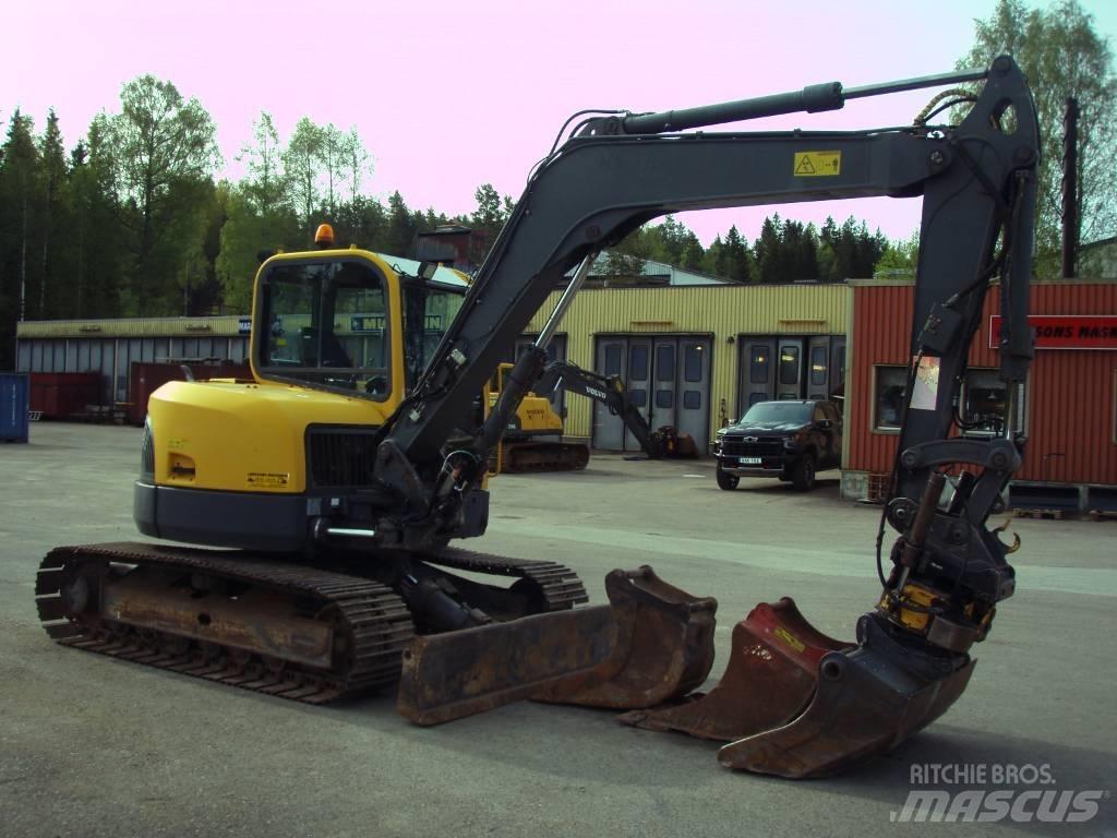 Volvo ECR 88 中型挖土機/掘鑿機/挖掘機 7t-12t