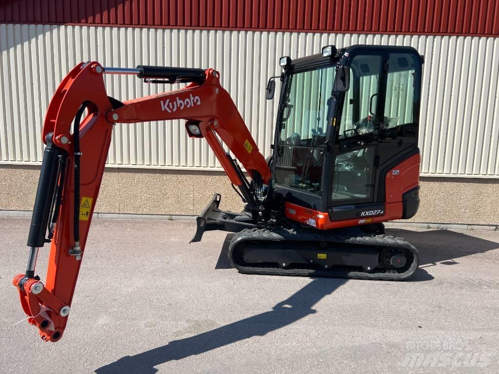Kubota KX 027-4 小型挖土機/掘鑿機<7t(小型挖掘機)
