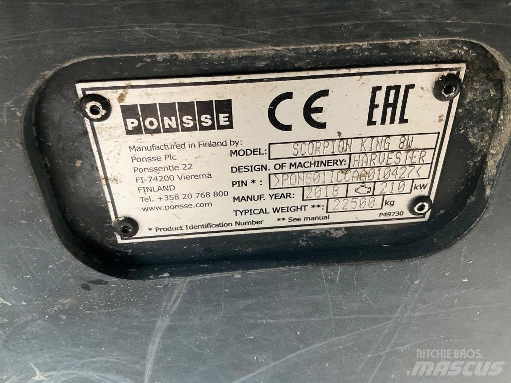 Ponsse Scorpion King 收穫機