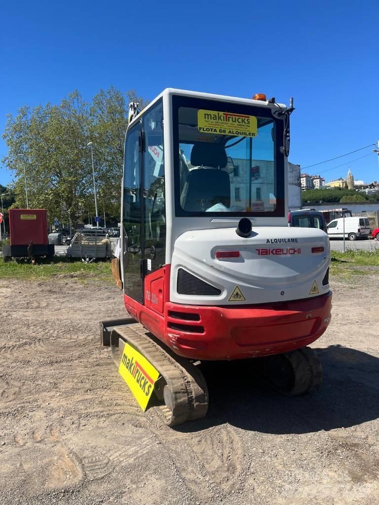 Takeuchi TB230 小型挖土機/掘鑿機<7t(小型挖掘機)