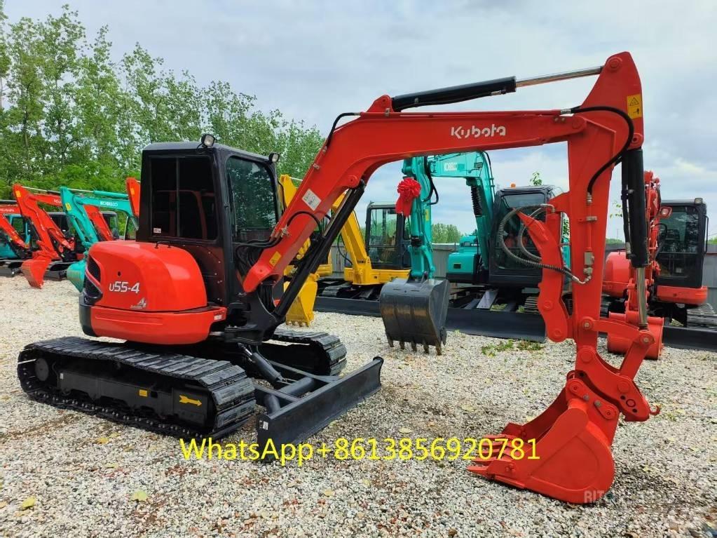 Kubota U 55-4 小型挖土機/掘鑿機<7t(小型挖掘機)
