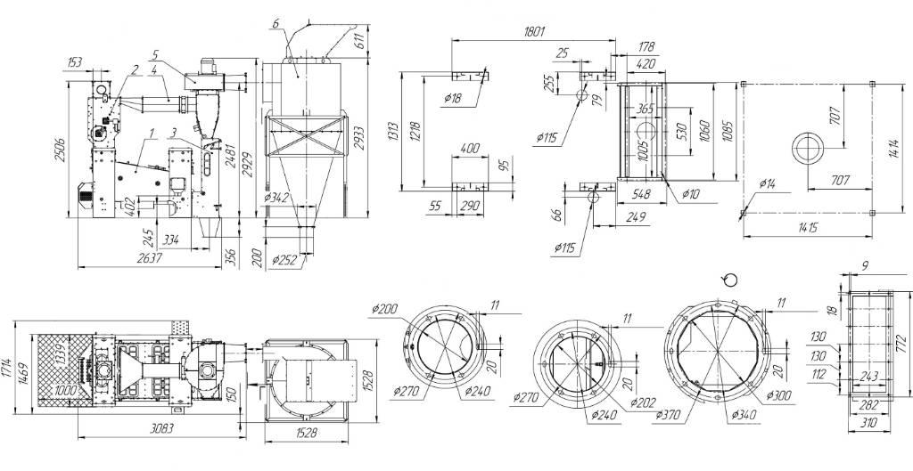  EL GRAIN SVR-15/2 穀物清潔設備