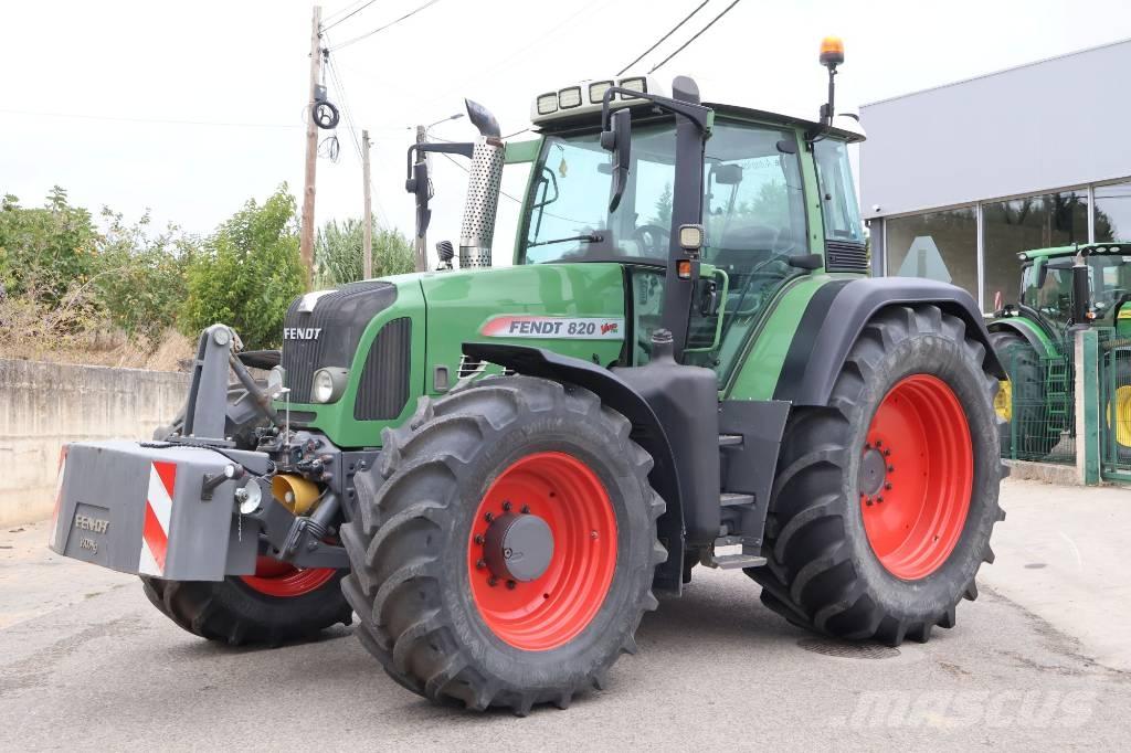 Fendt 820 Vario TMS 曳引機
