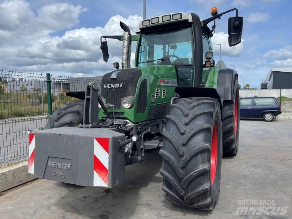 Fendt 820 Vario TMS 曳引機