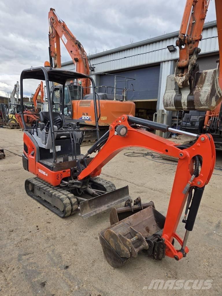 Kubota KX 016-4 小型挖土機/掘鑿機<7t(小型挖掘機)