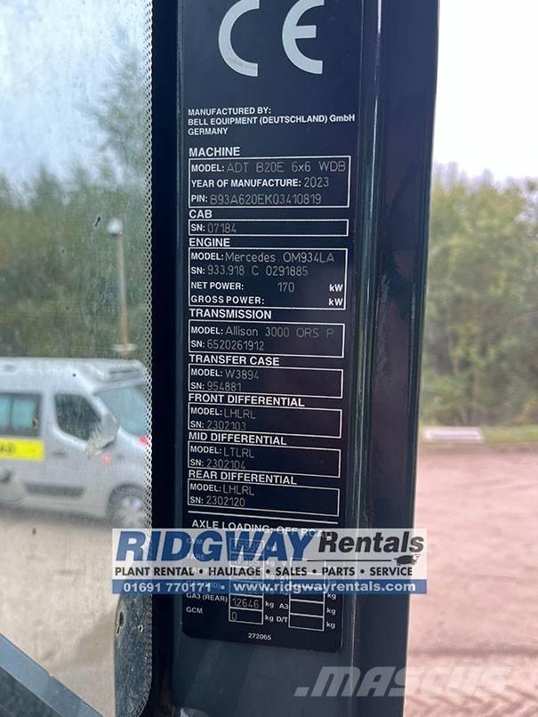 Bell B 20 鉸接式起吊車