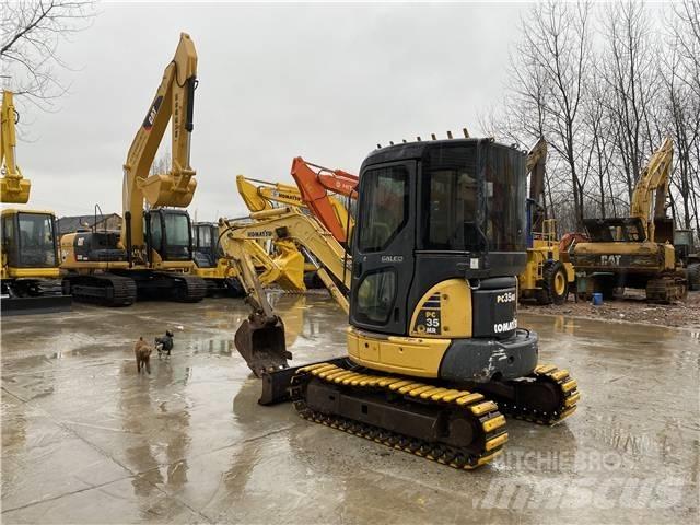 Komatsu PC35MR-2 小型挖土機/掘鑿機<7t(小型挖掘機)