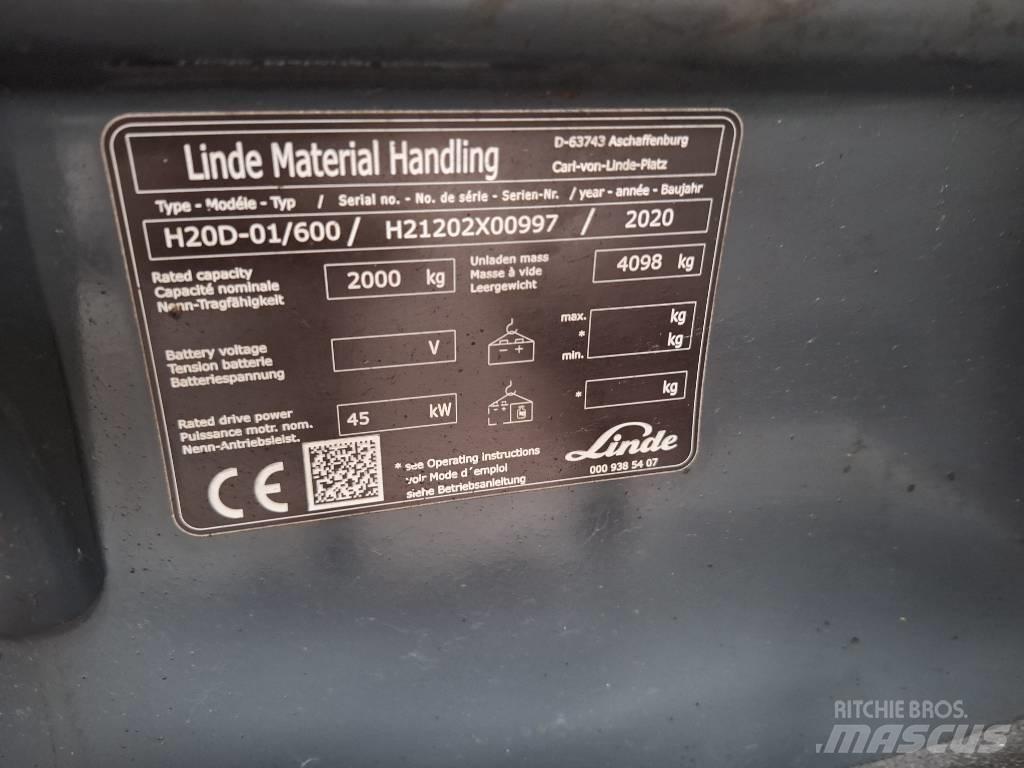 Linde H 20 D 柴油卡車
