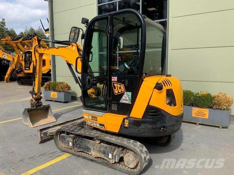 JCB 8026 CTS 小型挖土機/掘鑿機<7t(小型挖掘機)