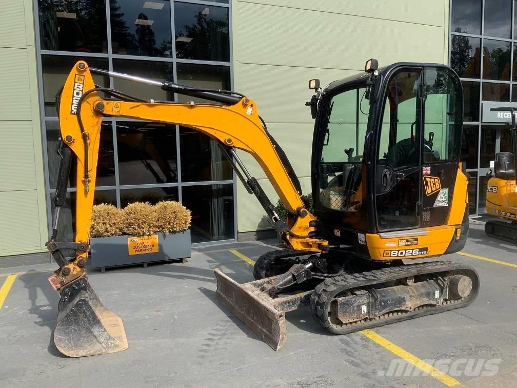 JCB 8026 CTS 小型挖土機/掘鑿機<7t(小型挖掘機)