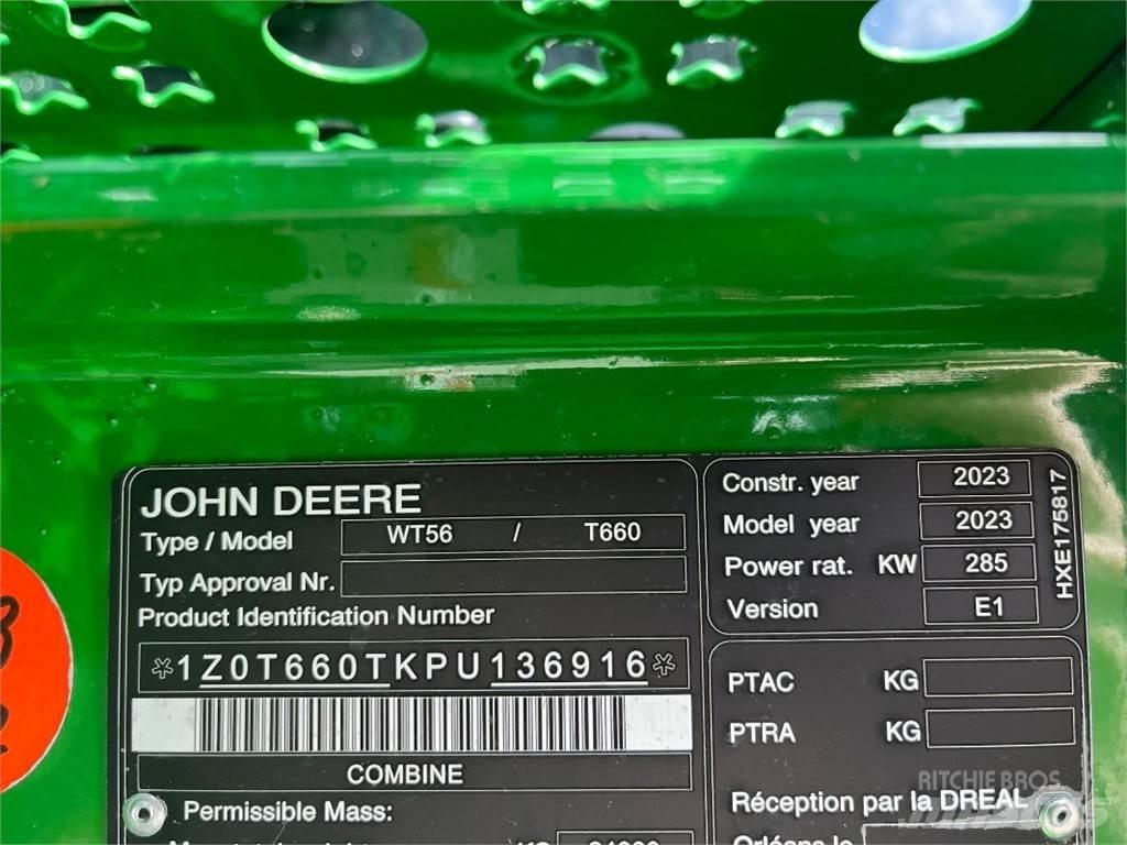 John Deere T660 聯合收穫機