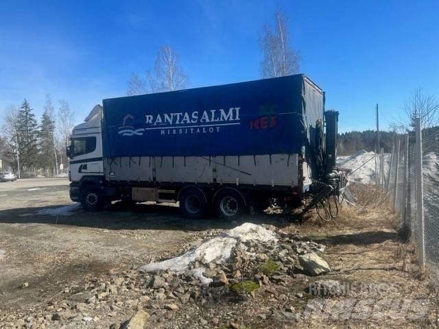 Scania R 12 LB 篷布卡車