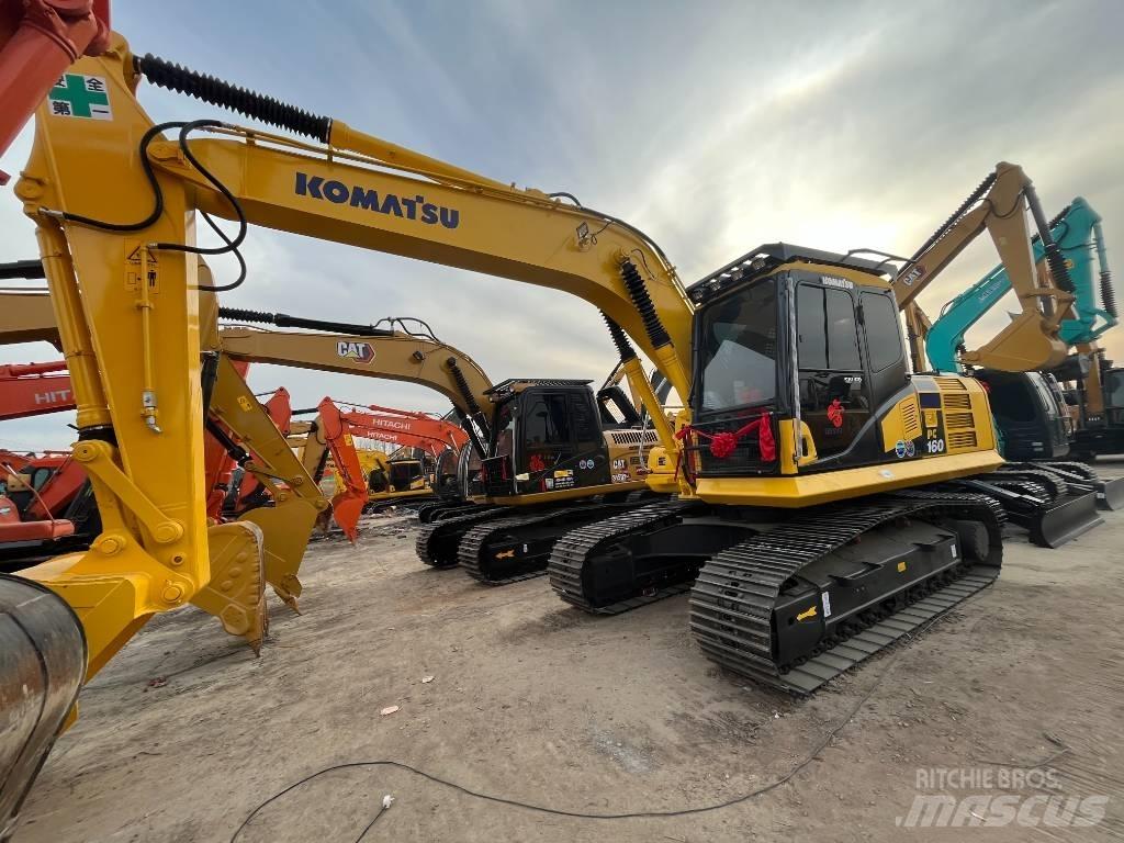 Komatsu PC 160 履帶式 挖土機/掘鑿機/挖掘機