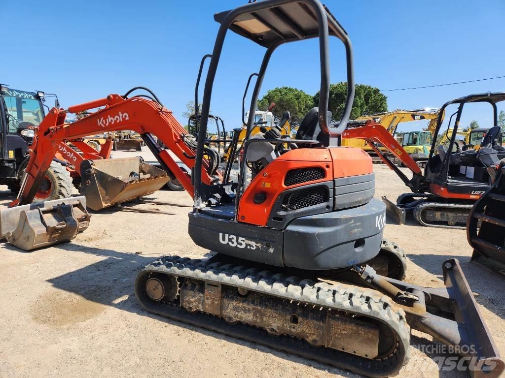 Kubota U 35 小型挖土機/掘鑿機<7t(小型挖掘機)