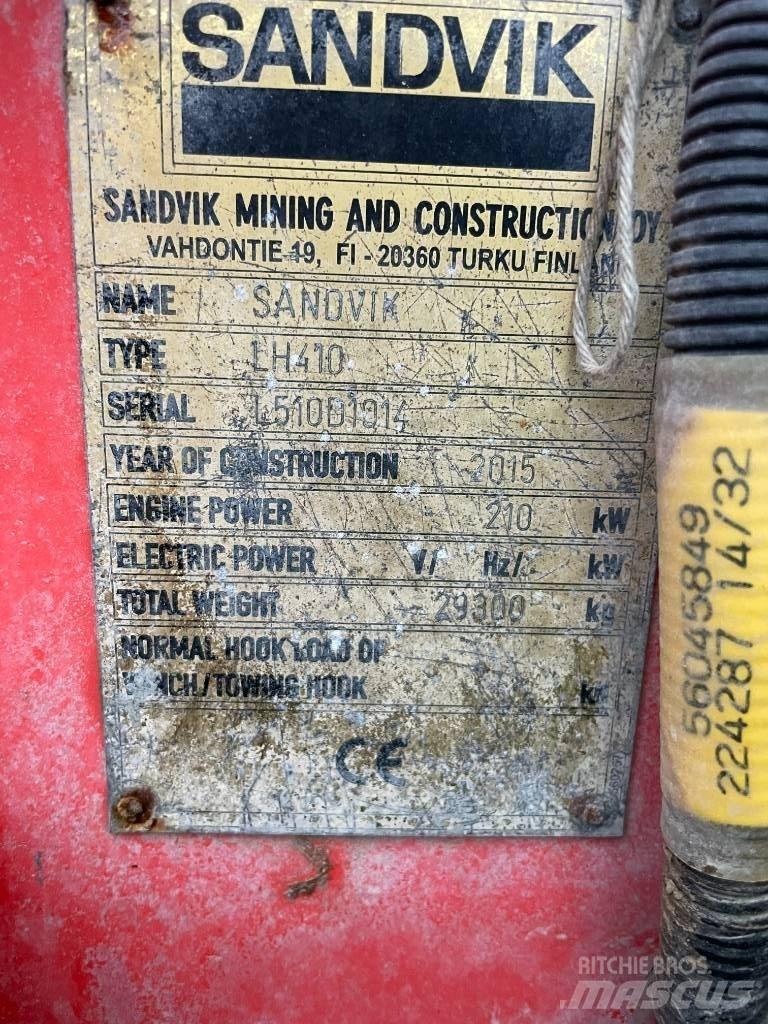 Sandvik LH 410 地下裝載機