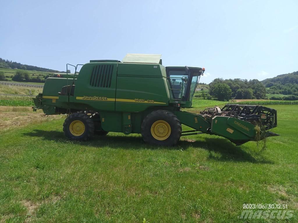 John Deere 9540 CWS 聯合收穫機