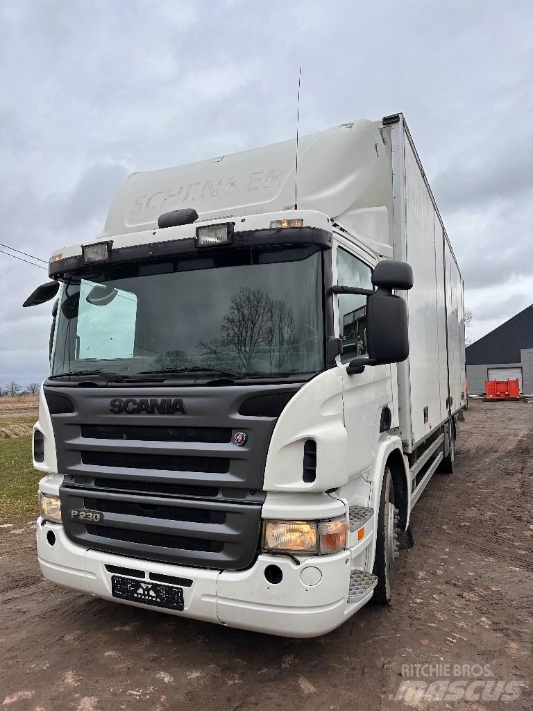 Scania P 230 貨箱式卡車