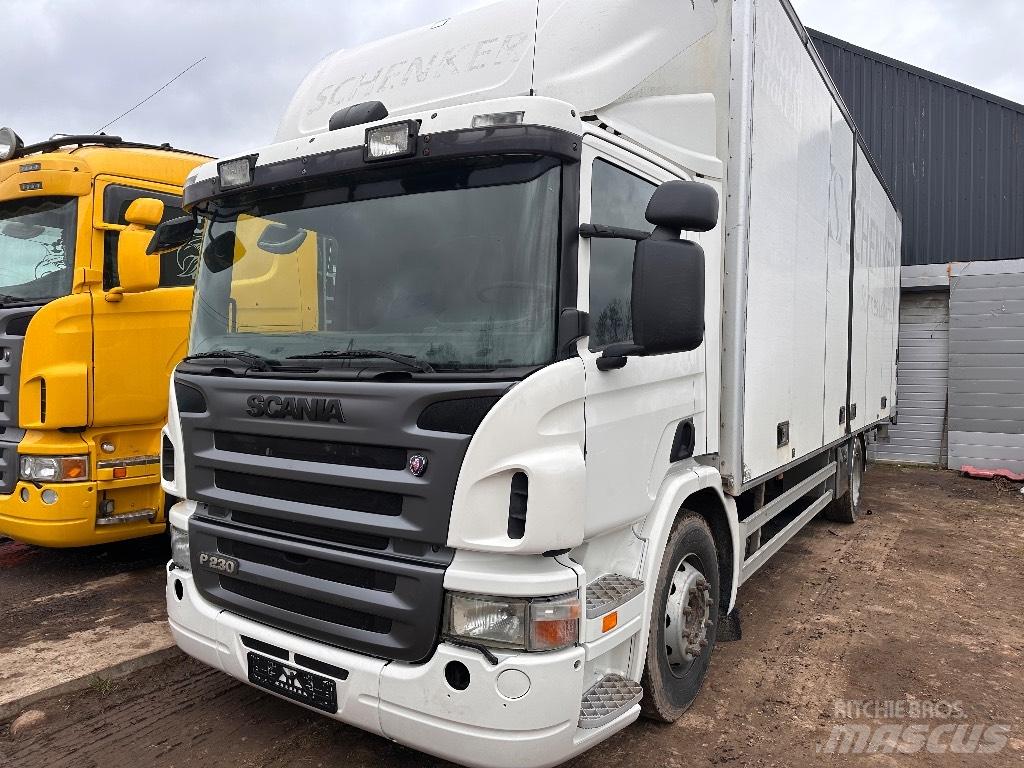 Scania P 230 貨箱式卡車