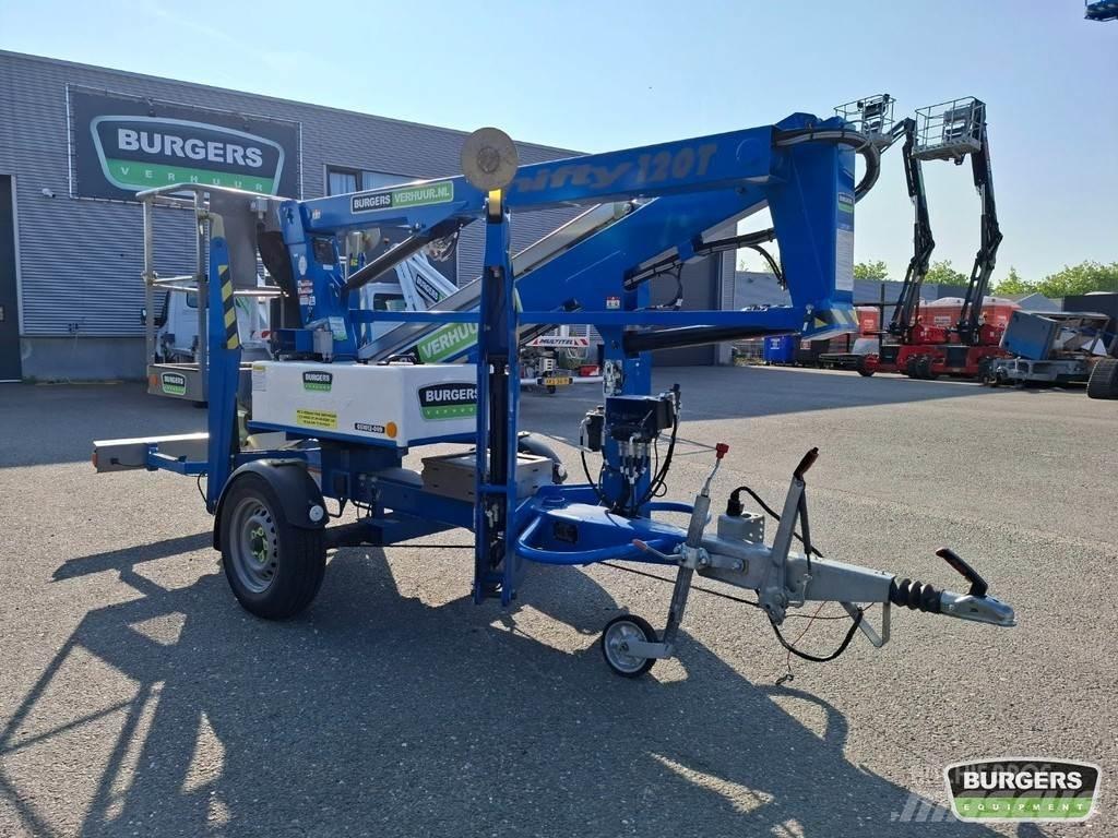 Niftylift 120TE 拖車裝載高空作業平台