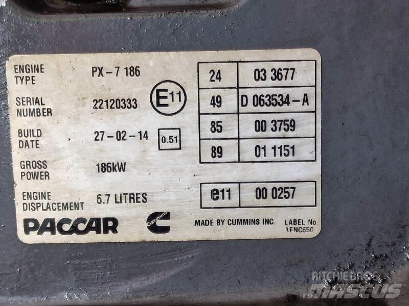 DAF PX-7 184 引擎/發動機