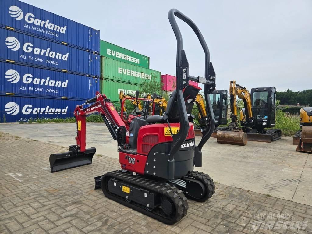 Yanmar SV08-1C 小型挖土機/掘鑿機<7t(小型挖掘機)