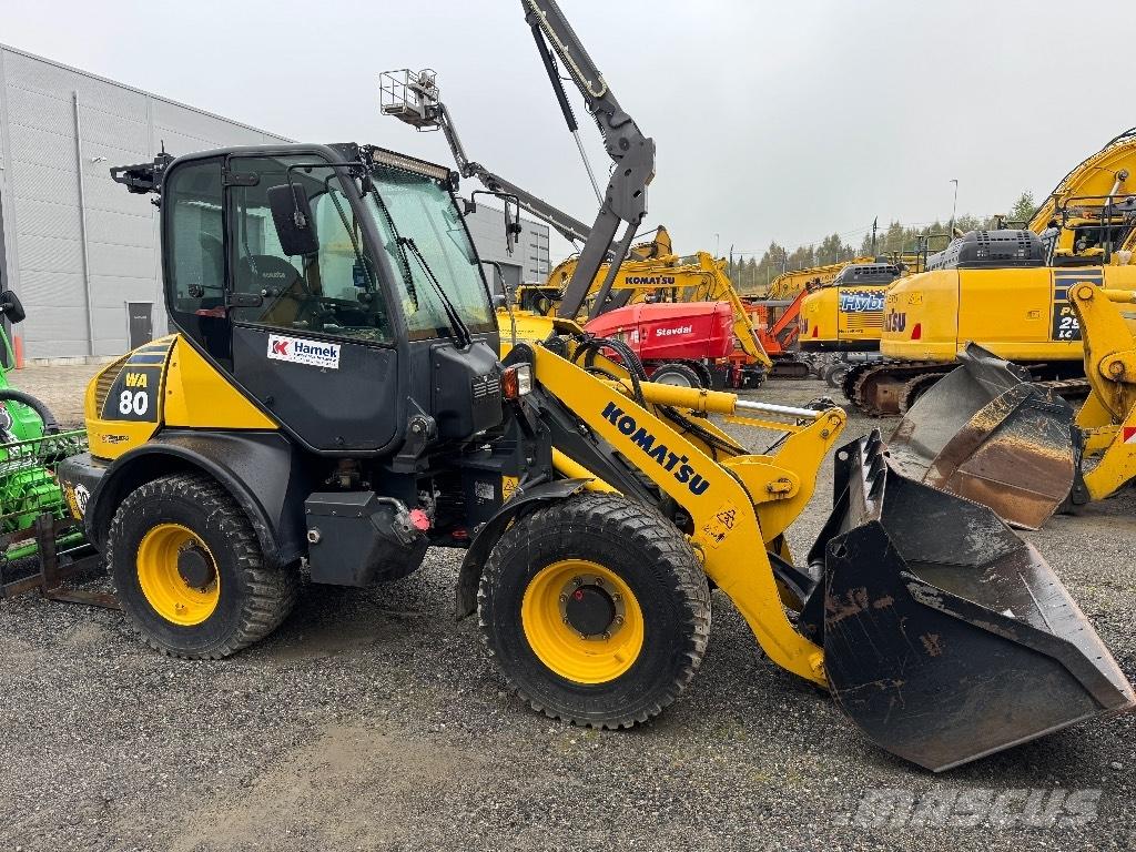Komatsu WA 80-6 輪胎式裝載機