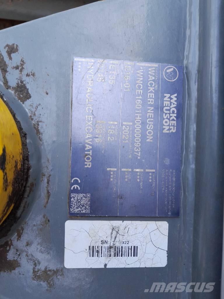 Wacker Neuson ET 35 履帶式 挖土機/掘鑿機/挖掘機