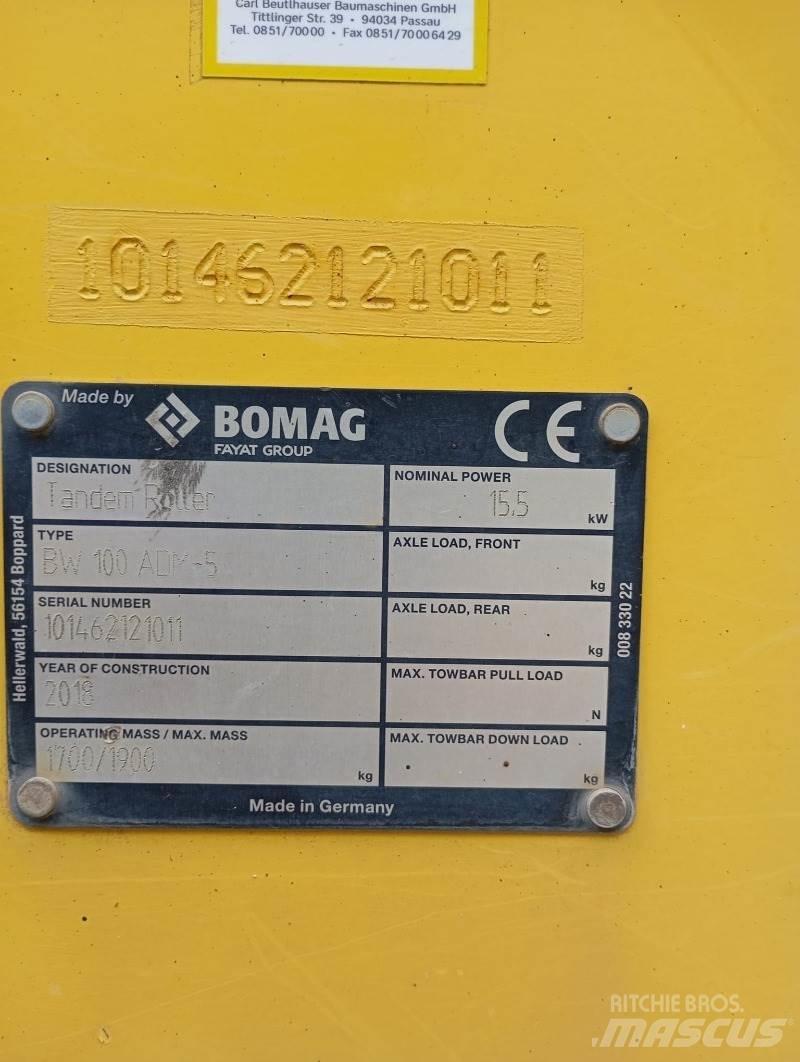 Bomag BW 100 ADM-5 夯實機(夯土機)