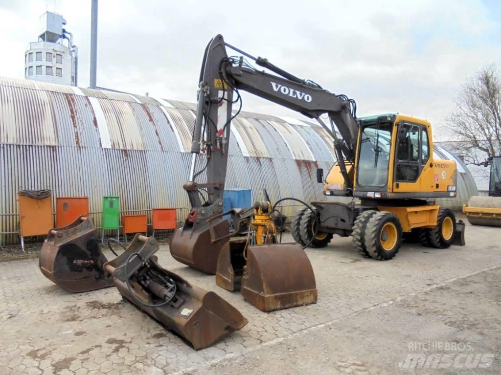 Volvo EW 140 B 旋轉式挖土機/掘鑿機/挖掘機