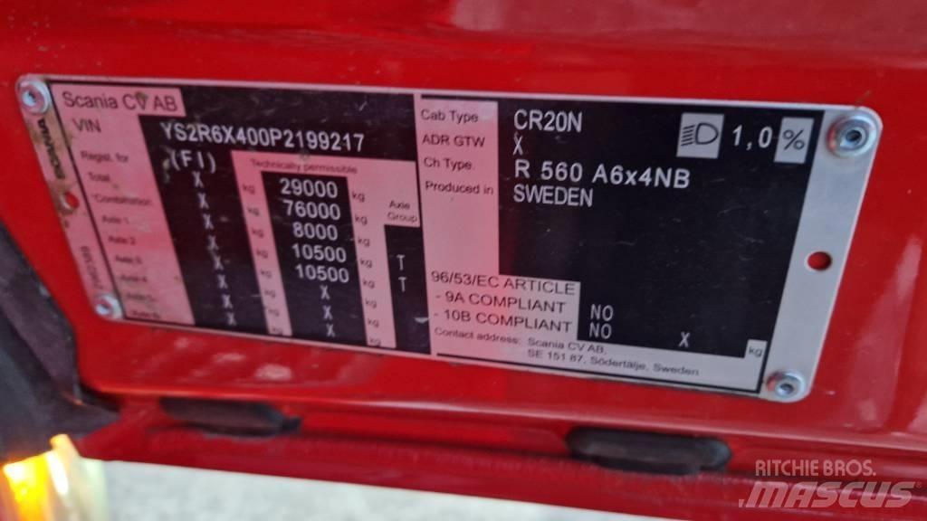 Scania HCT R560 6x4 曳引機組件
