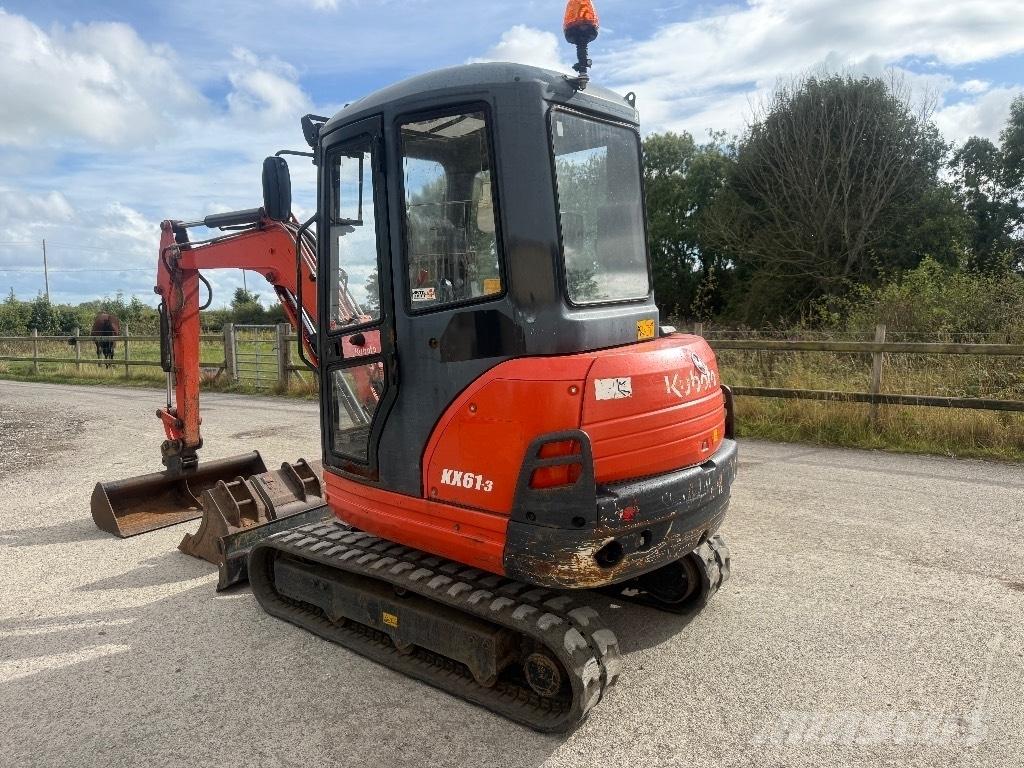 Kubota KX 61-3 小型挖土機/掘鑿機<7t(小型挖掘機)
