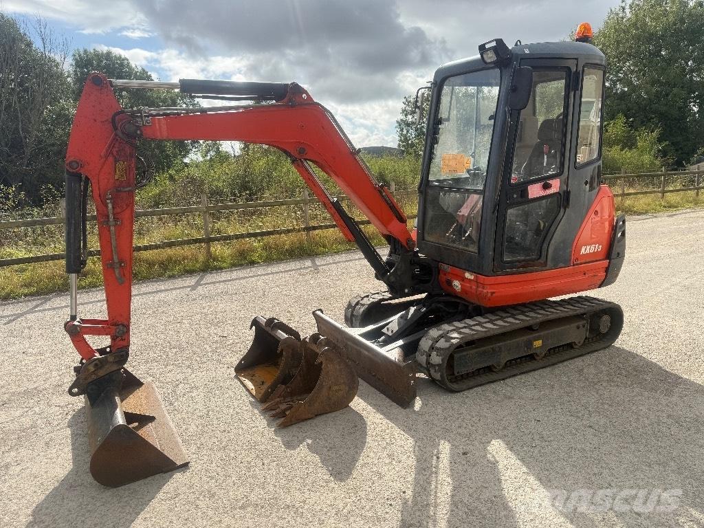 Kubota KX 61-3 小型挖土機/掘鑿機<7t(小型挖掘機)