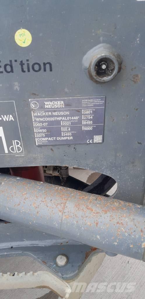Wacker Neuson DW 50 側卸礦車