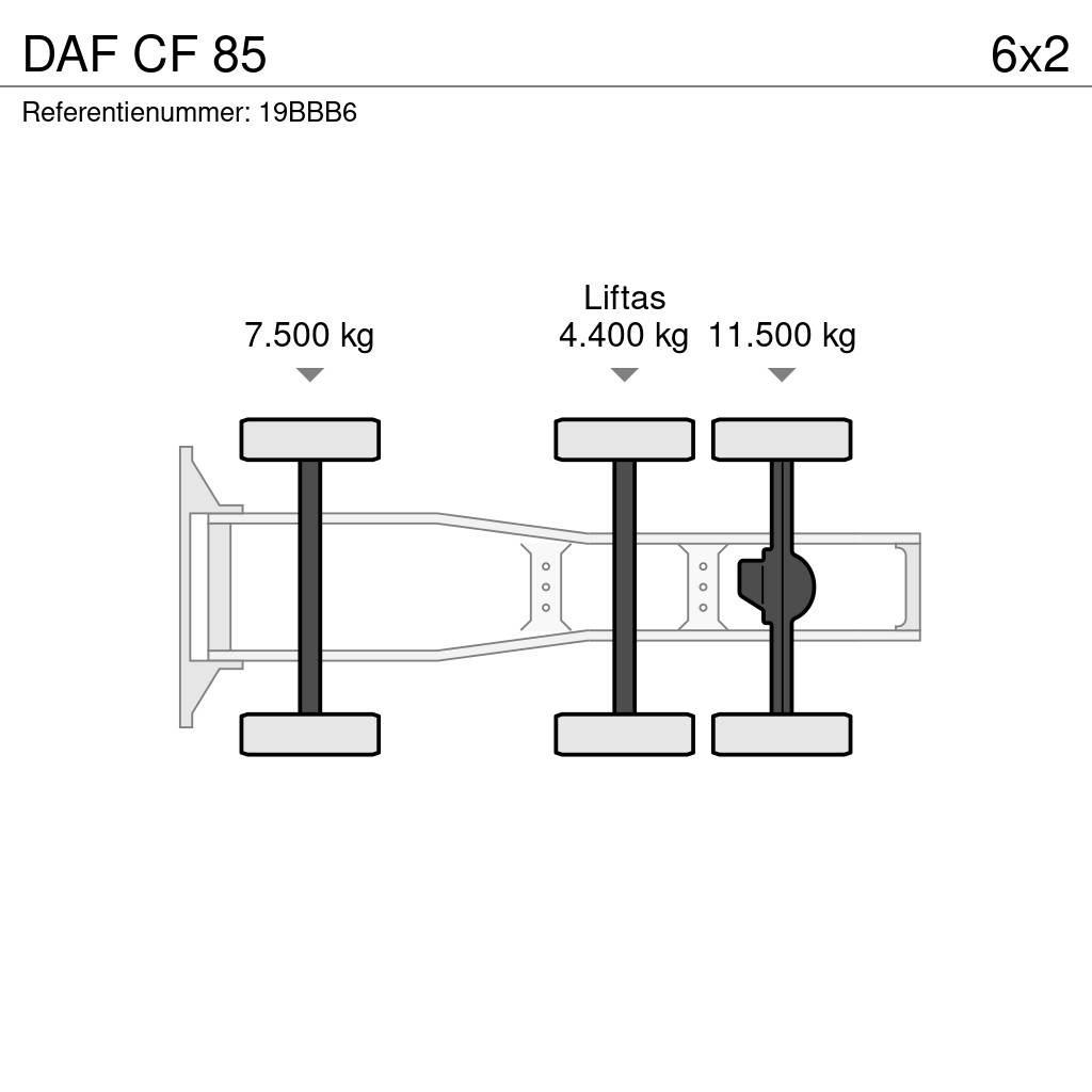 DAF CF 85 曳引機組件