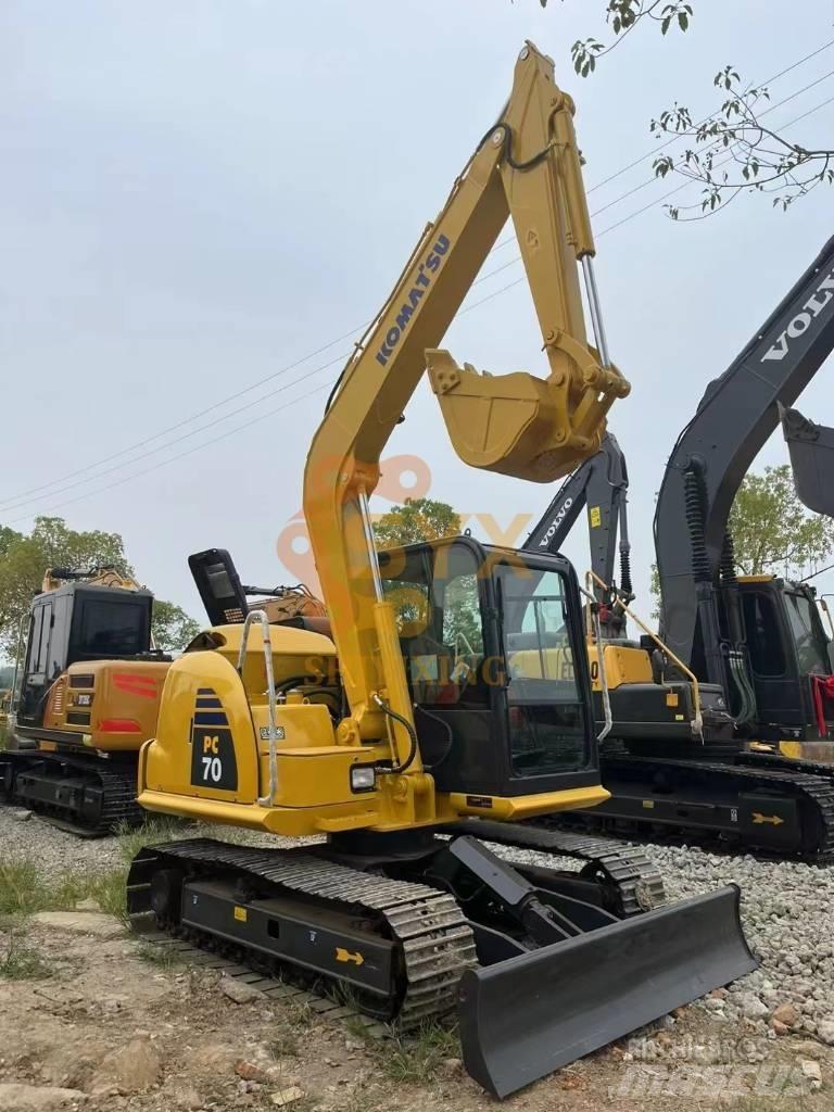 Komatsu PC 70 中型挖土機/掘鑿機/挖掘機 7t-12t